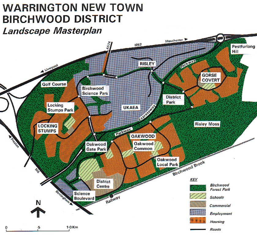 Warrinton New Town - Birchwood Landscape Masterplan